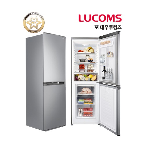 대우루컴즈 195L 냉장고 R195K02-S/소형냉장고/원룸냉장고